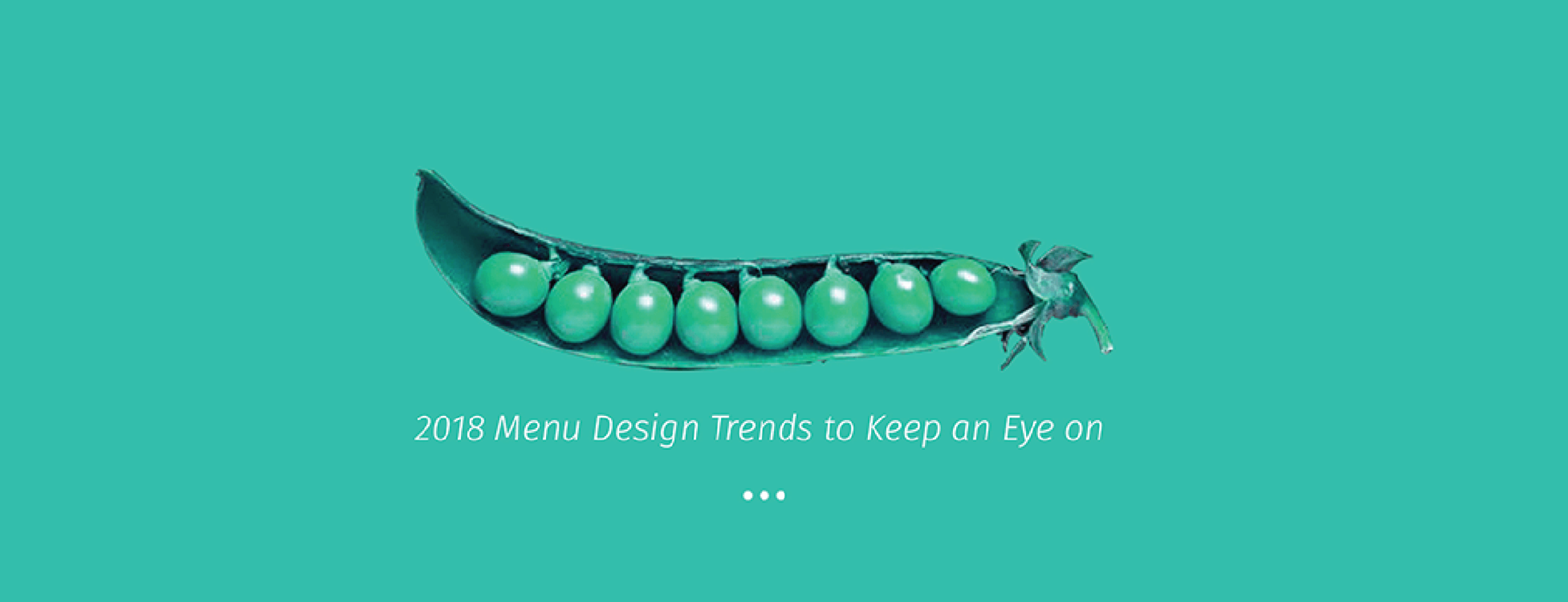 2018 Menu Design Trends 