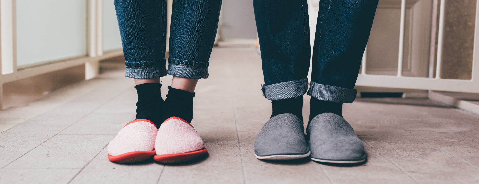 Slippers will keep your Valentine's feet warm